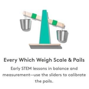 Lovevery Scale and Pails